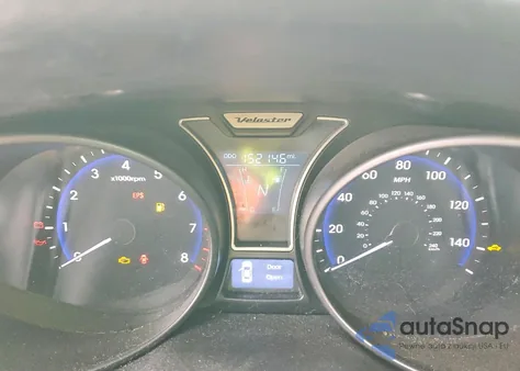 2013 Hyundai Veloster Turbo z USA, uszkodzony, nr VIN KMHTC6AE7DU140509